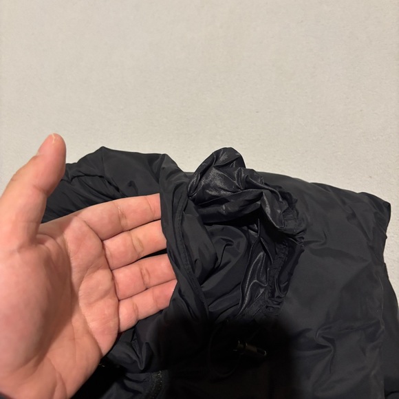 The North Face Nuptse‎ 700 Vest Men's Medium Red Goose Down Puffer Full Zip - Picture 6 of 8